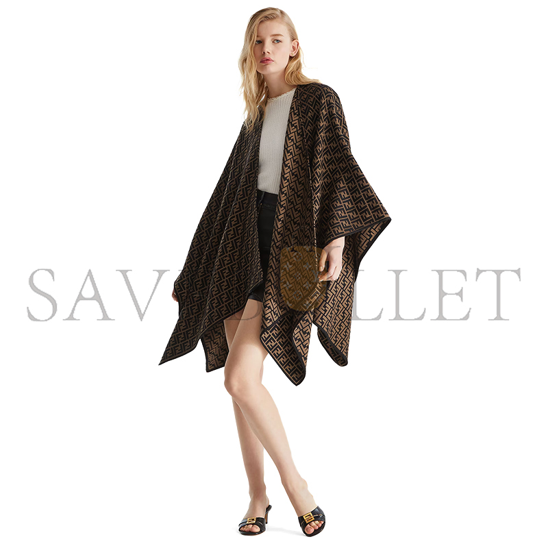 FENDI PONCHO FXX782AQ8GF0QE1 (155*140cm)